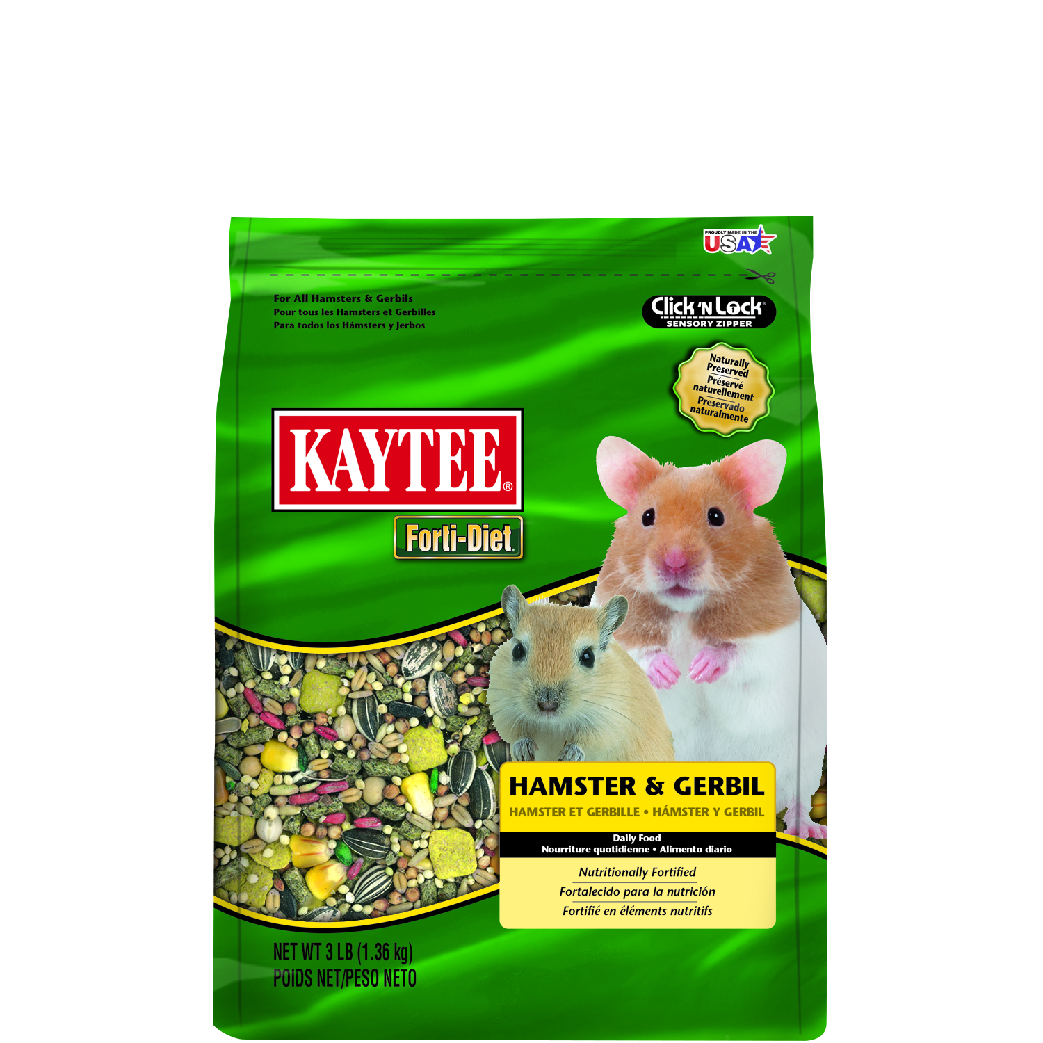 Hamster and Gerbil Food FortiDiet